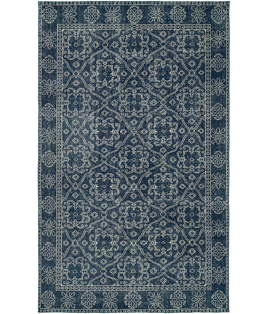 Canterbury Collection Design DC25 Blue HRI Rugs Harounian Rugs
