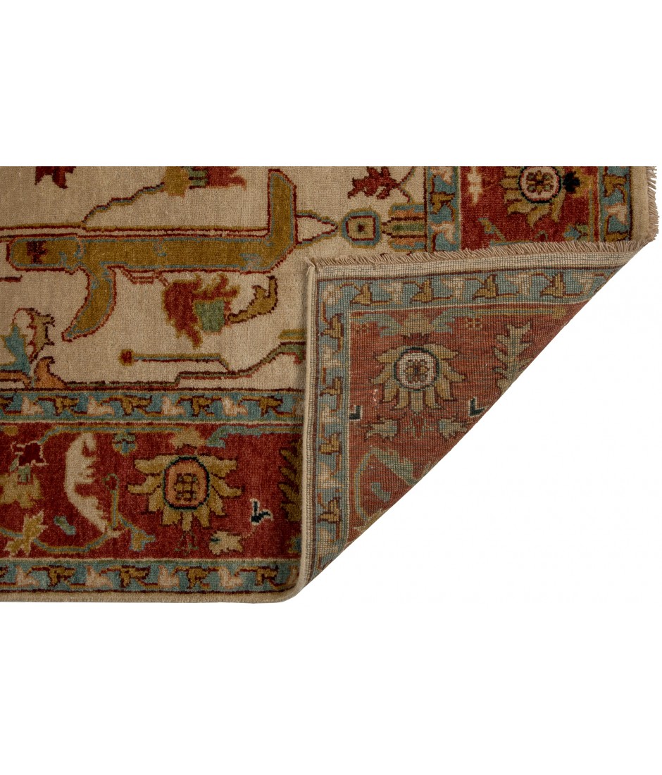 Antique Heriz Collection - Design 101 - Ivory - Rust - HRI Rugs ...