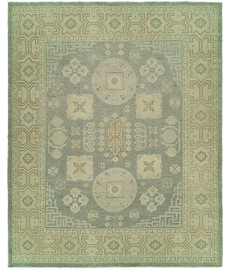 Anatolian  140 Light Blue - Ivory