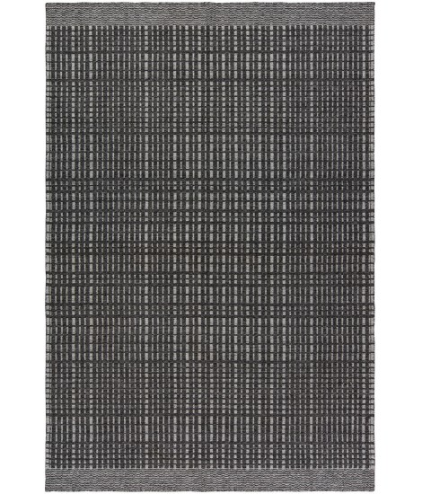 Kilim Casablanca  83021 Silver - Charcoal