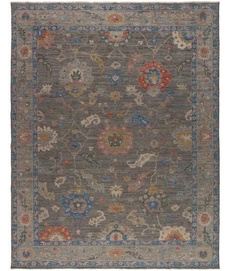 Majestic Oushak  MAJ-106 Grey - Light grey