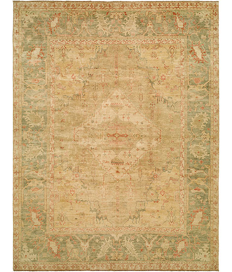 Ottoman  109 LT. Gold - Green