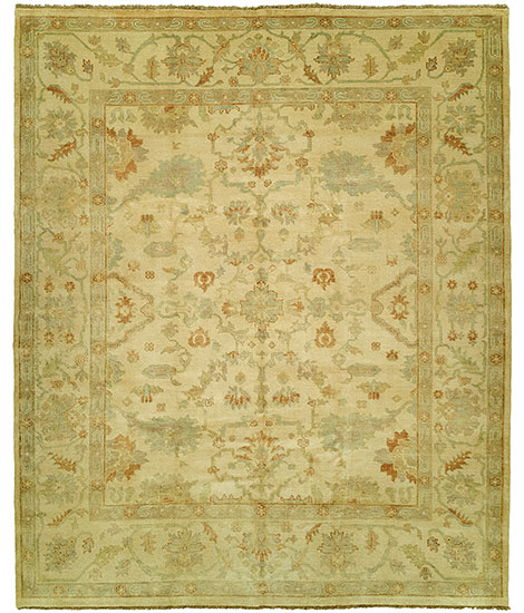 Oushak Crown  B-70 Ivory - Ivory