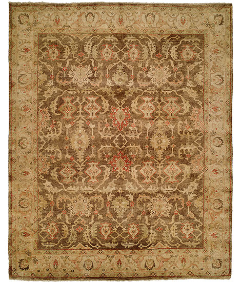 Oushak Crown  B-260 Brown - Beige