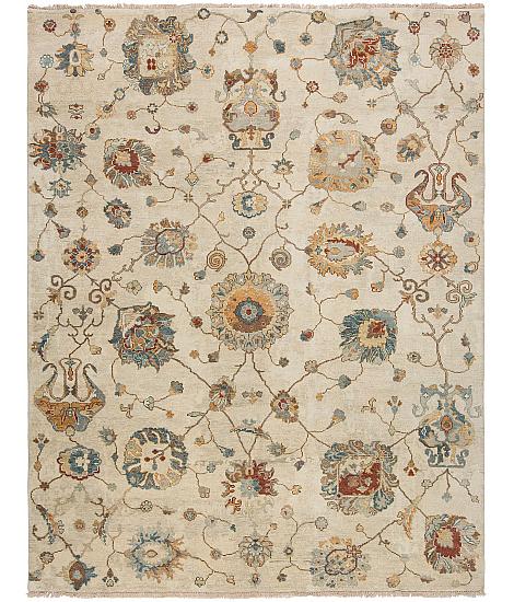Precia Rug Premia Collection - Design PR-15 - Ivory - HRI Rugs - Harounian Rugs ...